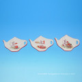 2016 useful ceramic teabag holder with monkey design